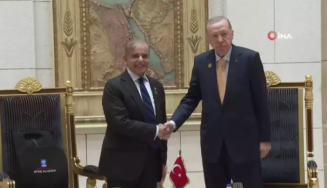 Cumhurbaşkanı Erdoğan, Pakistan Başbakanı Şerif ile görüştü