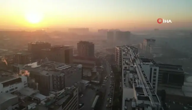 İstanbul'da Gün Doğumunda Eşsiz Sis Manzarası