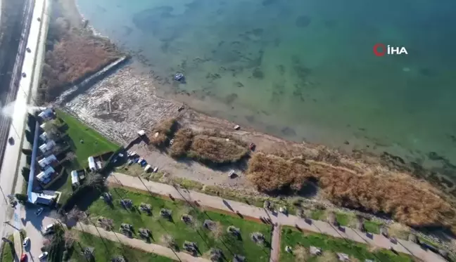 Sapanca Gölü'nde Su Seviyesi Tehlikeli Düşüşte