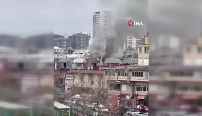 İstanbul Bahçelievler'de Matbaa Kalıbı Üreten İş Yerinde Yangın