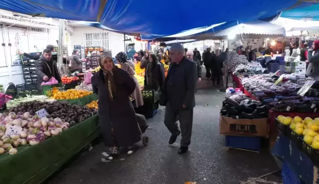 Osmangazi Pazarında Anka'ya Dert Yanan Vatandaşlar: 