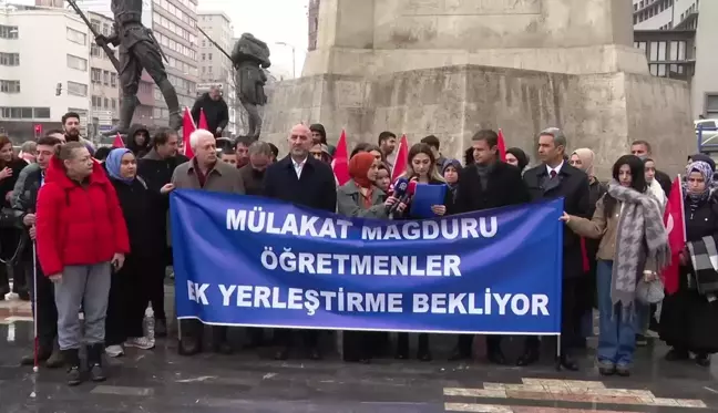 Mülakat Mağduru Öğretmen Adayları Ankara'da... 