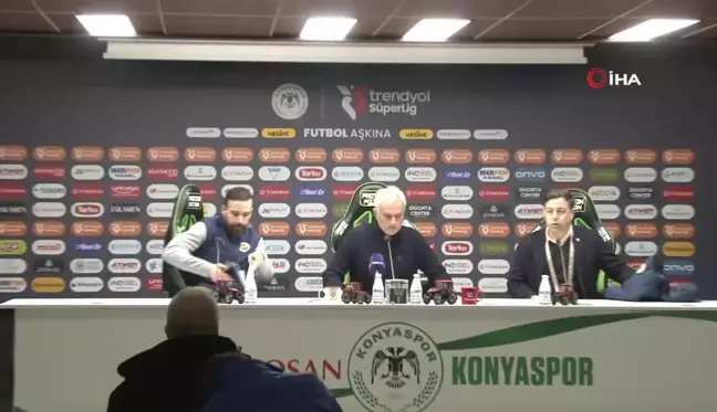 Jose Mourinho'dan Konyaspor Maçı Değerlendirmesi