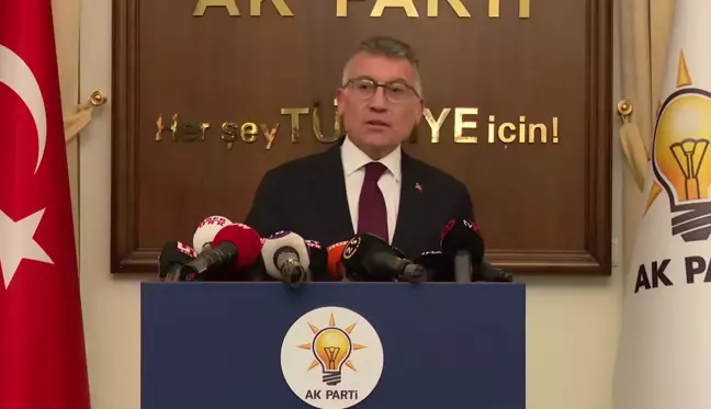 AK Parti'den Özgür Özel'in 'İğrenç' İfadesine Sert Yanıt