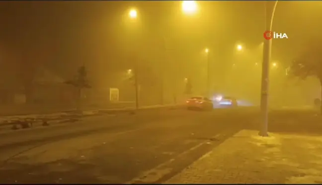 Dondurucu Soğuk ve Yoğun Sis, Çaldıran'da Hayatı Olumsuz Etkiliyor