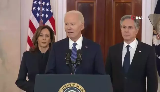 Biden: Gazze Ateşkes Anlaşması Orta Doğu'da Yeni Bir Dönem Başlatabilir