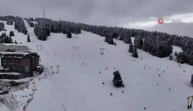 Uludağ'da sömestr öncesi tatilciye müjde