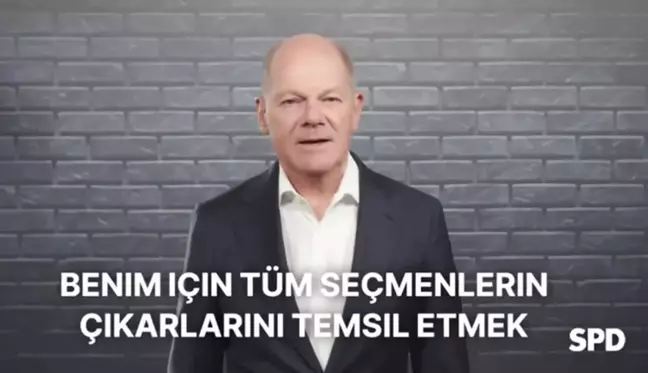 Almanya Başbakanı Scholz'tan Türk Kökenli Seçmenlere Birlik Mesajı