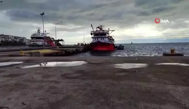 Sinop Açıklarında Balıkçı Gemisinde Düşme Olayı