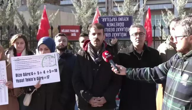 Mülakat Mağduru Öğretmenler, MEB'deki Nöbetlerinin 7'inci Gününde: 