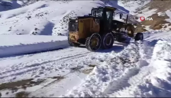 Cobet Yayla Yolu Kış Keyfine Açıldı