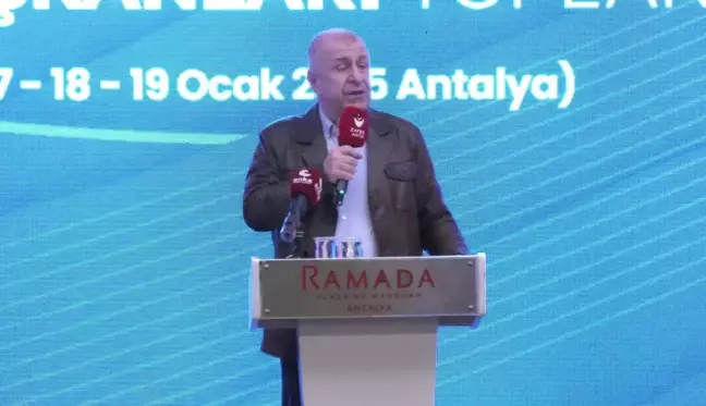 Zafer Partisi Genel Başkanı Özdağ : 