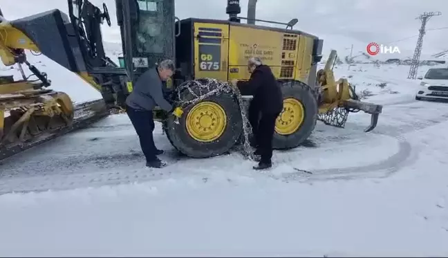 Iğdır'da Kar Yağışı Sonrası Köy Yolları Yeniden Ulaşıma Açılıyor