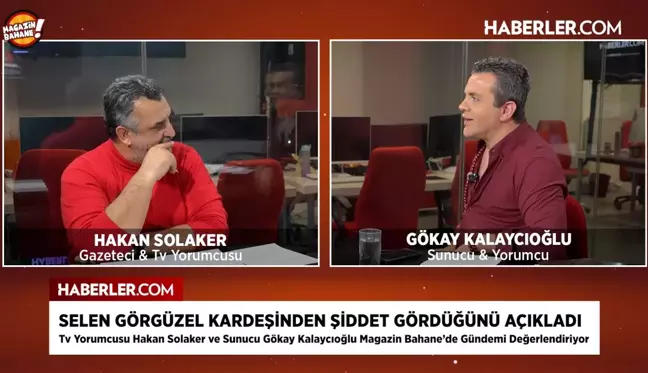 Magazin Bahane'de Hamdi Alkan ve Selen Görgüzel'in boşanma protokolü gündem oldu