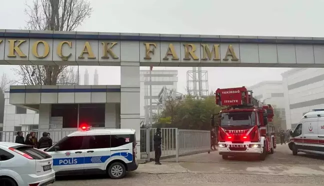 Tekirdağ'da İlaç Fabrikasında Patlama: 6 İşçi Yaralı