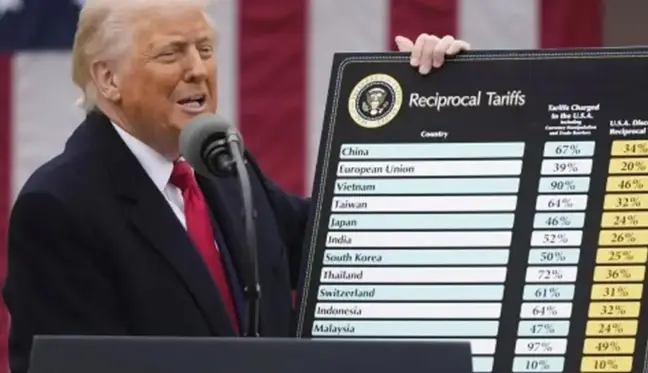 Trump, Karşılıklı Tarifeleri Uygulama Kararını Açıkladı
