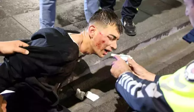 Alkol Etkisiyle Maddi Hasarlı Kaza ve Polisle Tartışma