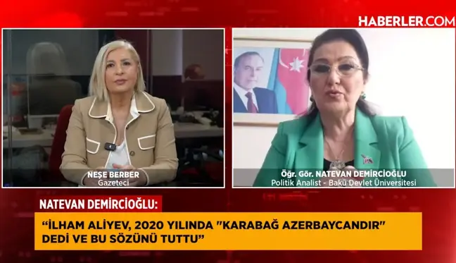 Natevan Demircioğlu: Karabağ Azerbaycan'dır sözü tutuldu, mutlak zafer kazanıldı