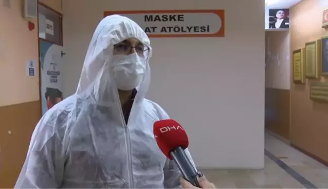 Son dakika haberi: KÜÇÜKKÖY'DEN ÇEKYA'YA LİSELİLERİN MASKE İHRACATI