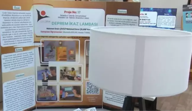 LİSELİ MUCİTLERDEN DEPREM İKAZ LAMBASI