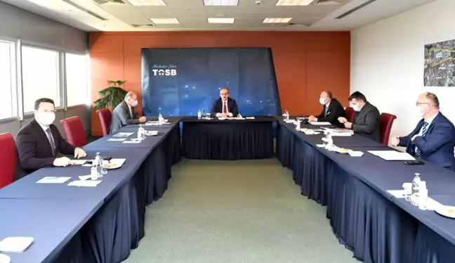 Tosb'un Ulaşım Sorunlarının İstişare Edildiği Toplantı, Vali Seddar Yavuz'un Başkanlığında Gerçekleştirildi