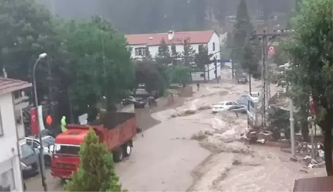 Son dakika haberi | Azdavay'da sağanak sele neden oldu