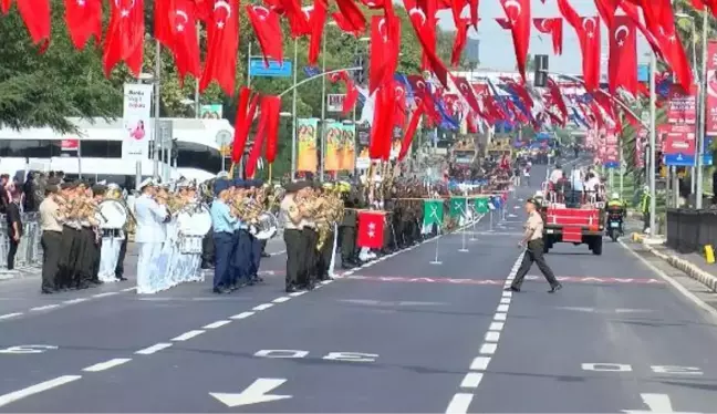 VATAN CADDESİ'NDE 30 AĞUSTOS ZAFER BAYRAMI PROVASI