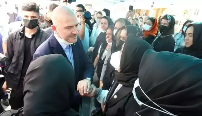 Son dakika: BAKAN SOYLU, BALIKESİR'DE AK PARTİ'Lİ AYDEMİR'İN BABASININ CENAZESİNE KATILDI