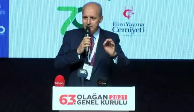 NUMAN KURTULMUŞ İLİM YAYMA CEMİYETİ'NİN 63. OLAĞAN GENEL KURULU'NA KATILDI