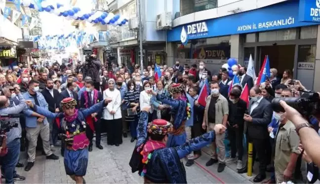 BABACAN, AYDIN'DA PARTİSİNİN İL BİNASINI AÇTI