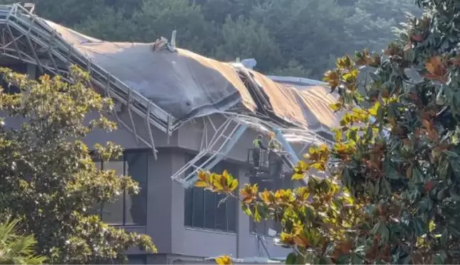 BEYKOZ'DA ÇATISI ÇÖKEN HAVUZDAN YARALI KURTULAN ÇOCUĞUN BABASI KONUŞTU