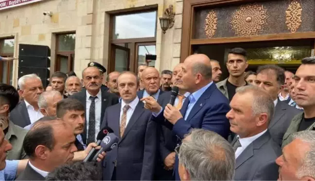 Bayburt haberi... İçişleri Bakanı Soylu, AK Parti Bayburt İl Başkanlığını ziyaret etti Açıklaması