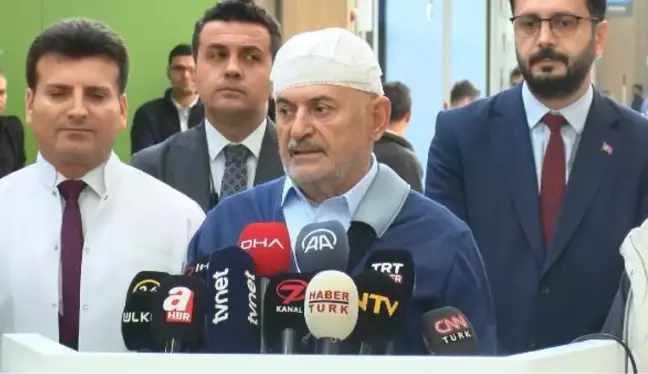 Azerbaycan'da kaza geçirdikten sonra ameliyata alınan Binali Yıldırım taburcu oldu! İşte ilk sözleri