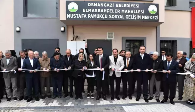Osmangazi'den Elmasbahçeler'e örnek hizmet