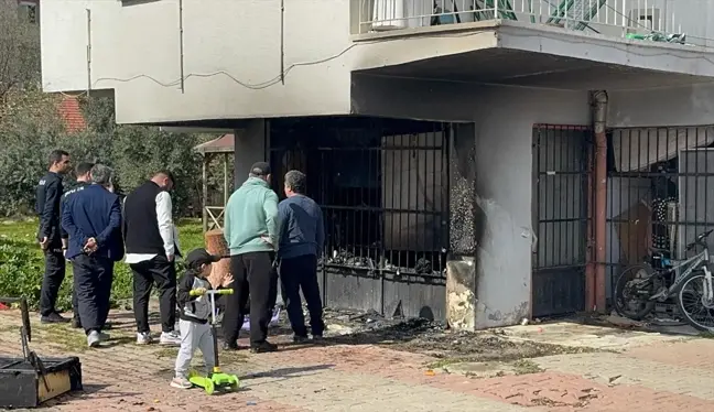 Antalya'da iş yerinde çıkan yangın söndürüldü