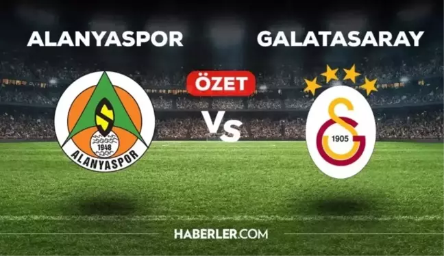 Alanyaspor Galatasaray maçı kaç kaç, bitti mi MAÇ SKORU! Alanyaspor Galatasaray maçı kaç kaç, canlı maç skoru!