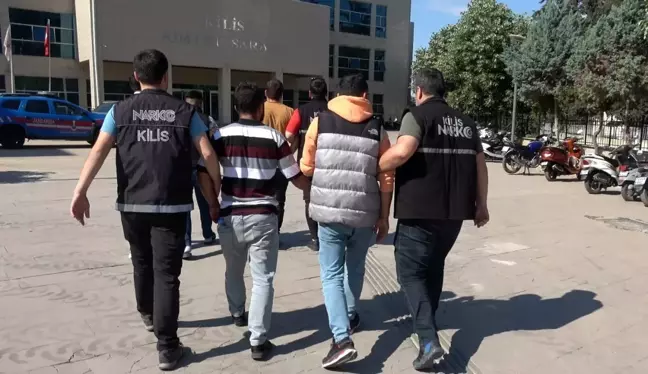 Kilis'te Uyuşturucu Operasyonu: 3 Şüpheli Tutuklandı