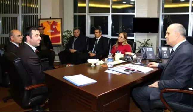 Rektör Kılıç ve Senato Üyelerinden İl Emniyet Müdürü Altunay'a Destek ve Taziye Ziyareti