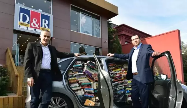 D&r'dan Otomobil Dolusu Kitap Sürprizi