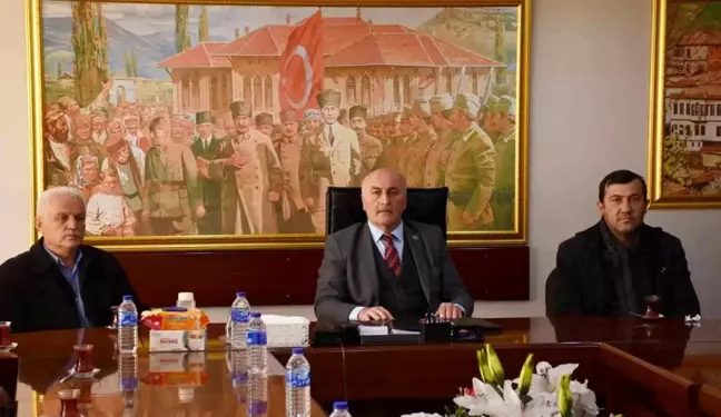 Muhtarlardan başkan Sözen'e teşekkür