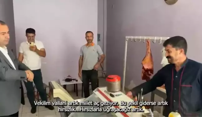 Batmanlı Kasap: Artık Millet Aç Geziyor. Bu Şekilde Giderse Artık Hırsızlarla Uğraşacağız