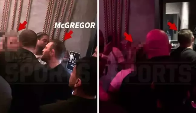 McGregor'un kendisini tecavüzle suçlayan kadını tuvalete götürdüğü ana ait video ortaya çıktı