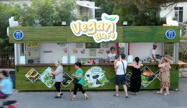 Didim'de Vegan Büfe Hizmete Başladı