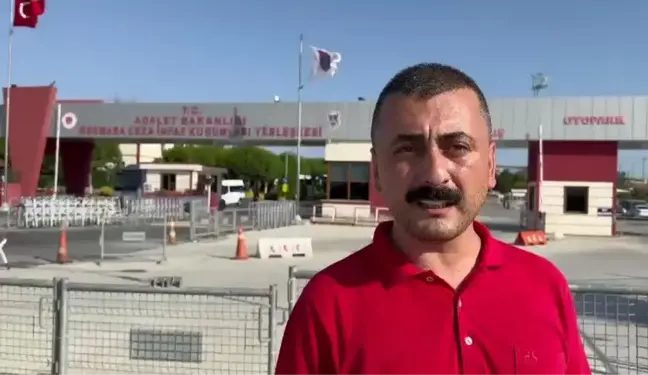 Eren Erdem, Gazeteciler Pehlivan ve Yanardağ'ı Marmara Cezaevi'nde Ziyaret Etti