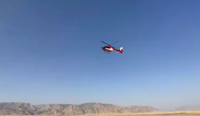 Şırnak'ta Kanser Şüphesiyle Ambulans Helikopterle Sevk