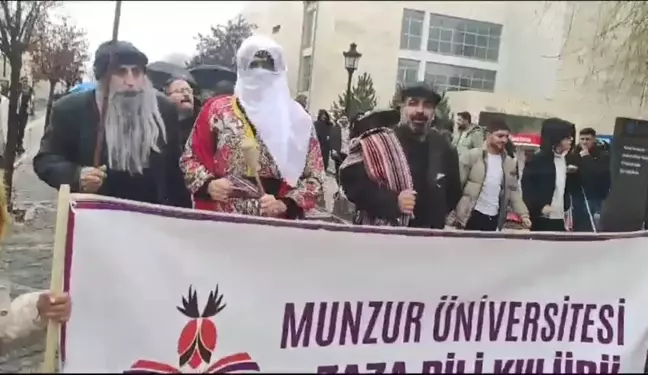 Tunceli Munzur Üniversitesi'nde Gağan Bayramı etkinlikleri düzenlendi