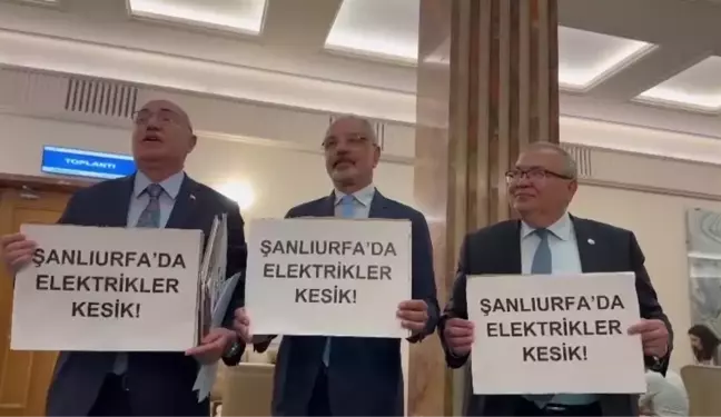 Milletvekilleri Elektrik Kesintilerine Tepki Gösterdi