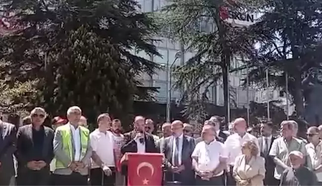 Tokat Halkı Maden Sondaj Çalışmalarını Protesto Etti