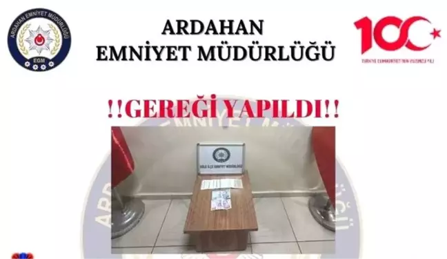 Ardahan'da Kumar Oynayan 6 Kişiye Cezai İşlem Uygulandı