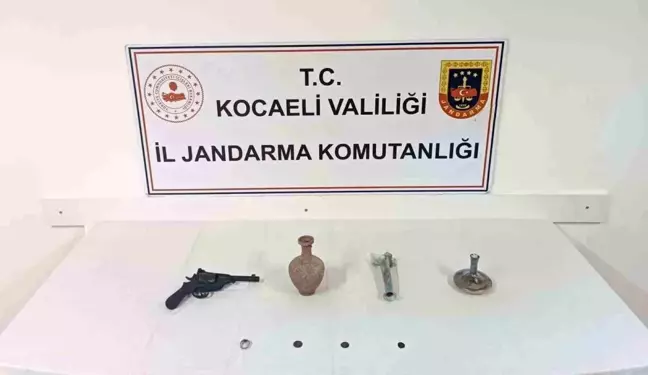 Kocaeli'nde Tarihi Eser Kaçakçılığı Operasyonu